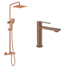 Ensemble mitigeur lavabo + Colonne de douche Figaro