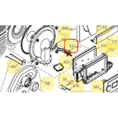 Electrode d'allumage Chappee - 7656933