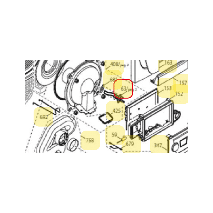 Electrode d'allumage Chappee - 7656933