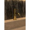 Ensemble mitigeur lavabo + bonde + colonne de douche + mitigeur bain Corbeau
