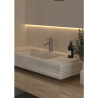 Ensemble mitigeur lavabo + bonde + colonne de douche + mitigeur bain Corbeau