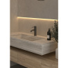 Ensemble mitigeur lavabo + bonde + colonne de douche + mitigeur bain Corbeau
