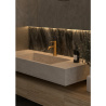 Ensemble mitigeur lavabo + bonde + colonne de douche + mitigeur bain Corbeau