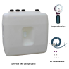 Pack Cuve fioul 1000 L + Kit aspiration Roth + Jauge