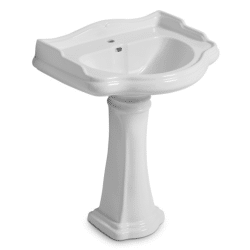 Colonne céramique rétro pour lavabo CHAMBORD ONDYNA WCH6430