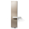 Radiateur acier H. 182 x L. 42 cm Niva vertical N2L1 laqué Vasco