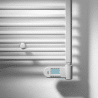 Radiateur électrique sèche-serviettes E-Bano BM-EL Vasco H. 87,8 x L. 50 cm