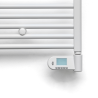 Radiateur électrique sèche-serviettes E-Bano BM-EL Vasco H. 87,8 x L. 50 cm
