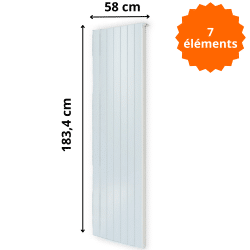 Radiateur Vertical Aluminium Sebino 1800 Global Radiatori Radiateur Vertical Aluminium Sebino 1800 Global Radiatori