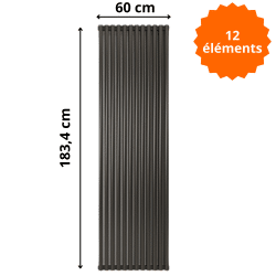 Radiateur Vertical Aluminium Tonale 1800 Global Radiatori Radiateur Vertical Aluminium Tonale 1800 Global Radiatori