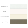 Barre Porte-serviettes en L pour radiateur vertical aluminium Tonale Global Radiatori