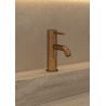 Ensemble mitigeur lavabo + bonde + colonne de douche + mitigeur bain Corbeau