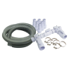 Pack Pompe à chaleur Piscine Poolex Nano réversible 3 kW+By pass+3 mètres tuyau+Chlore 5 fonctions Bayrol+Diffuseur produit