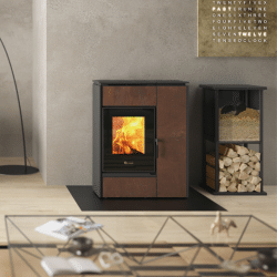 Poêle mixte bois / granulés Margaret - 10 kW La Nordica Extraflame