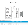 Groupe Hydraulique de Charge GSC111 DN25 Wilo 25/6 ESBE