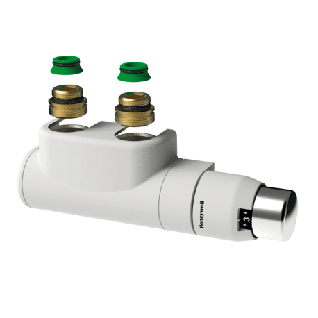 Kit de raccordement coudé droit Stelrad T2125