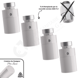 Pack de 4 Têtes Thermostatique TL1 RBM Pack de 4 Têtes Thermostatique TL1 RBM
