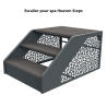 Pack transformation SPA pompe à chaleur 5 Kw + by-pass + escalier