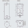 Kit groupe de sécurité 3/4" pour chauffe eau + siphon de groupe