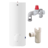 Pack Chauffe eau électrique Stéatis stable au sol 300 Litres THERMOR + Groupe de sécurité 3/4" + Siphon de groupe
