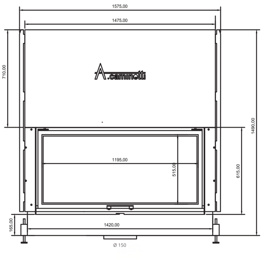 Foyer bois Flat 120 x 50 A-Caminetti.png