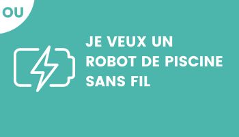 Robot de piscine sans fil