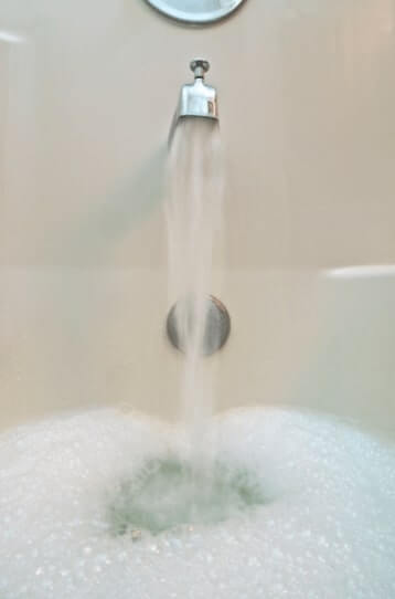 vidage baignoire