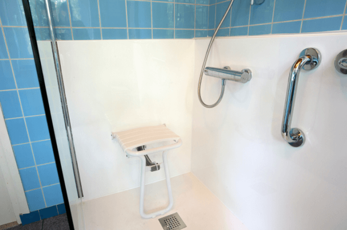 siège de douche